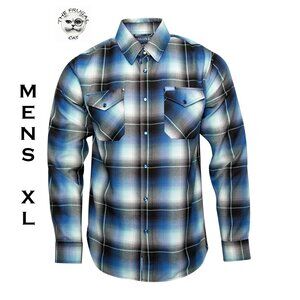 DIXXON FLANNEL - AKUMAL Flannel Shirt - Men's XL